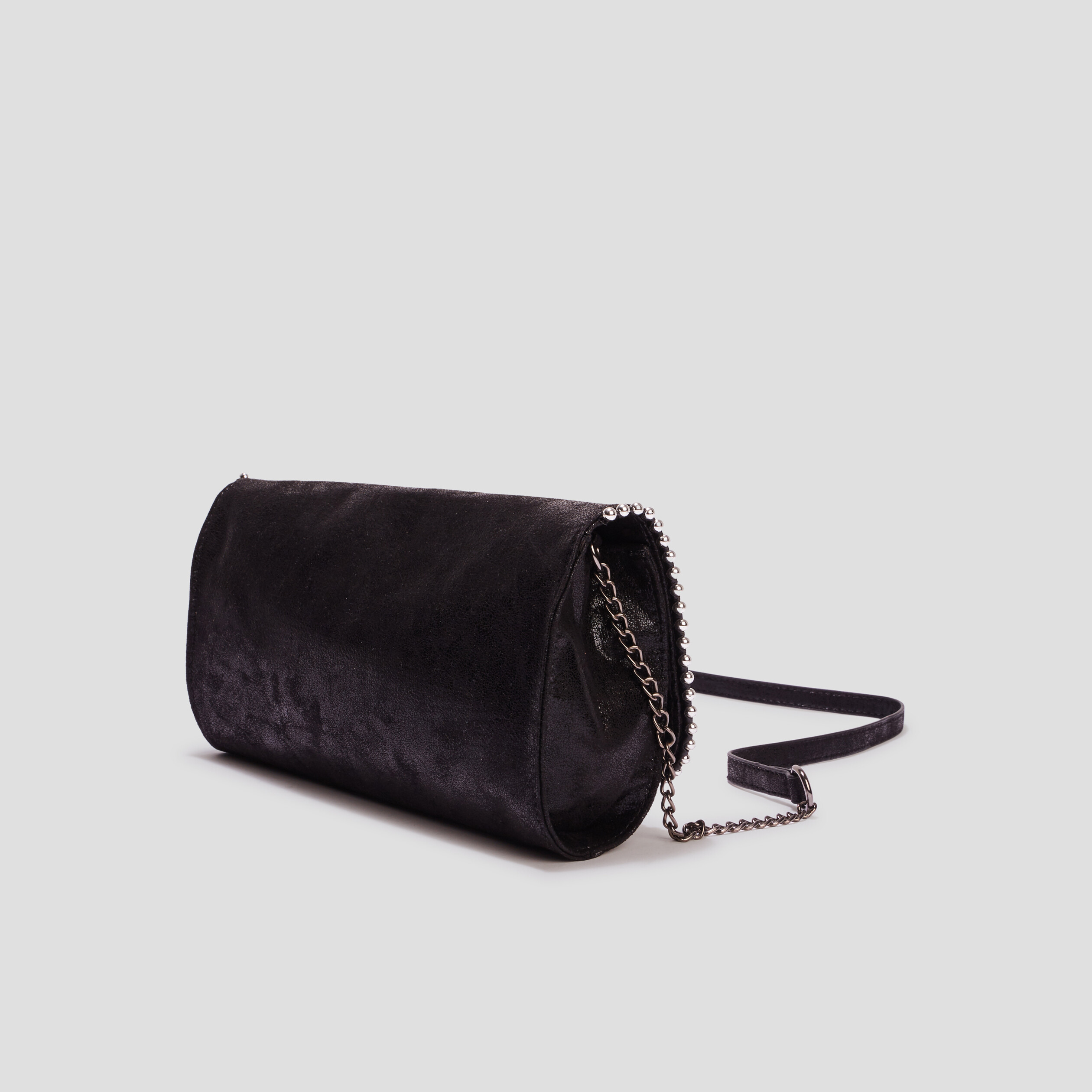 sac en bandouliere irise noir femme Sac en bandoulière irisé noir femme