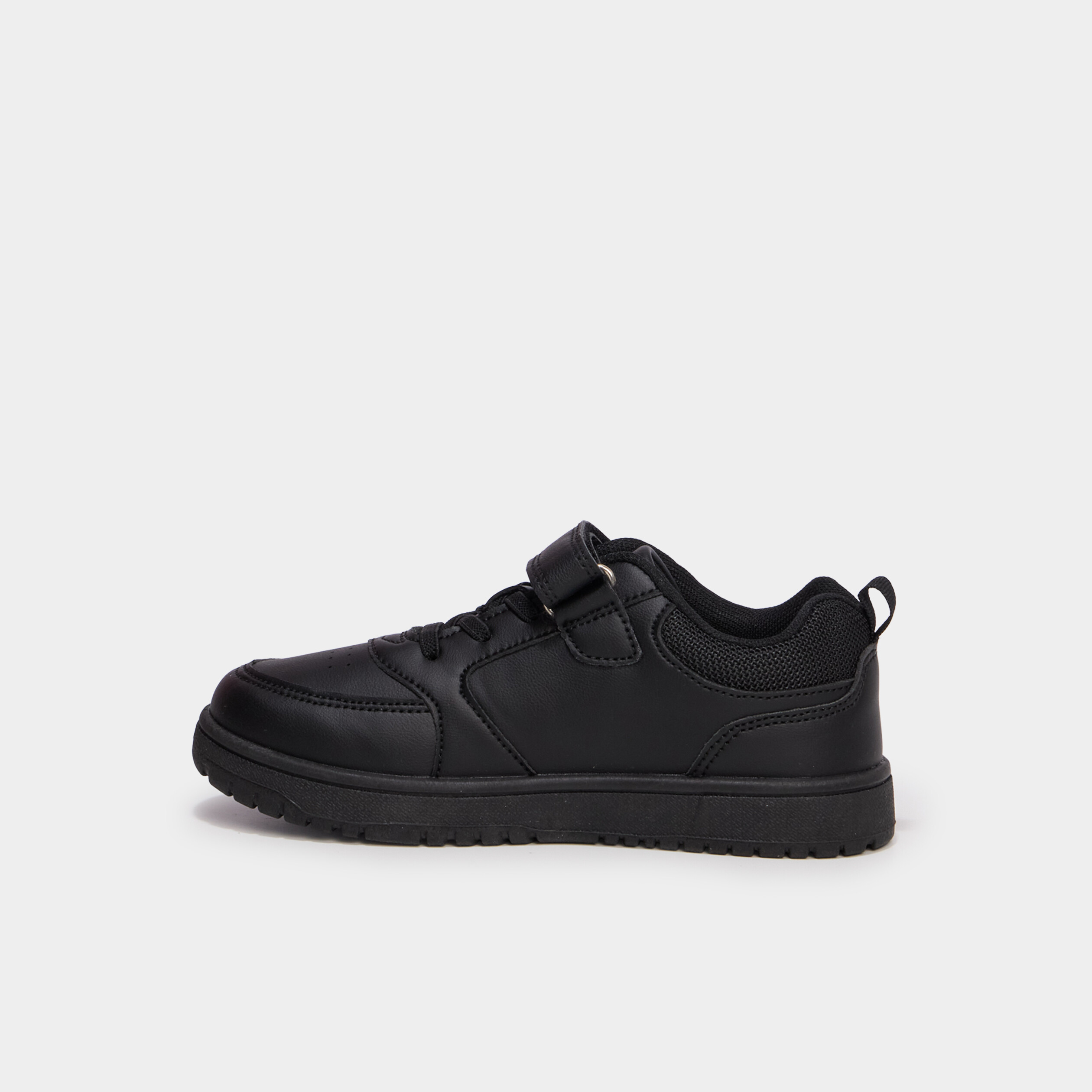 Baskets avec scratchs noir gar&ccedil;on