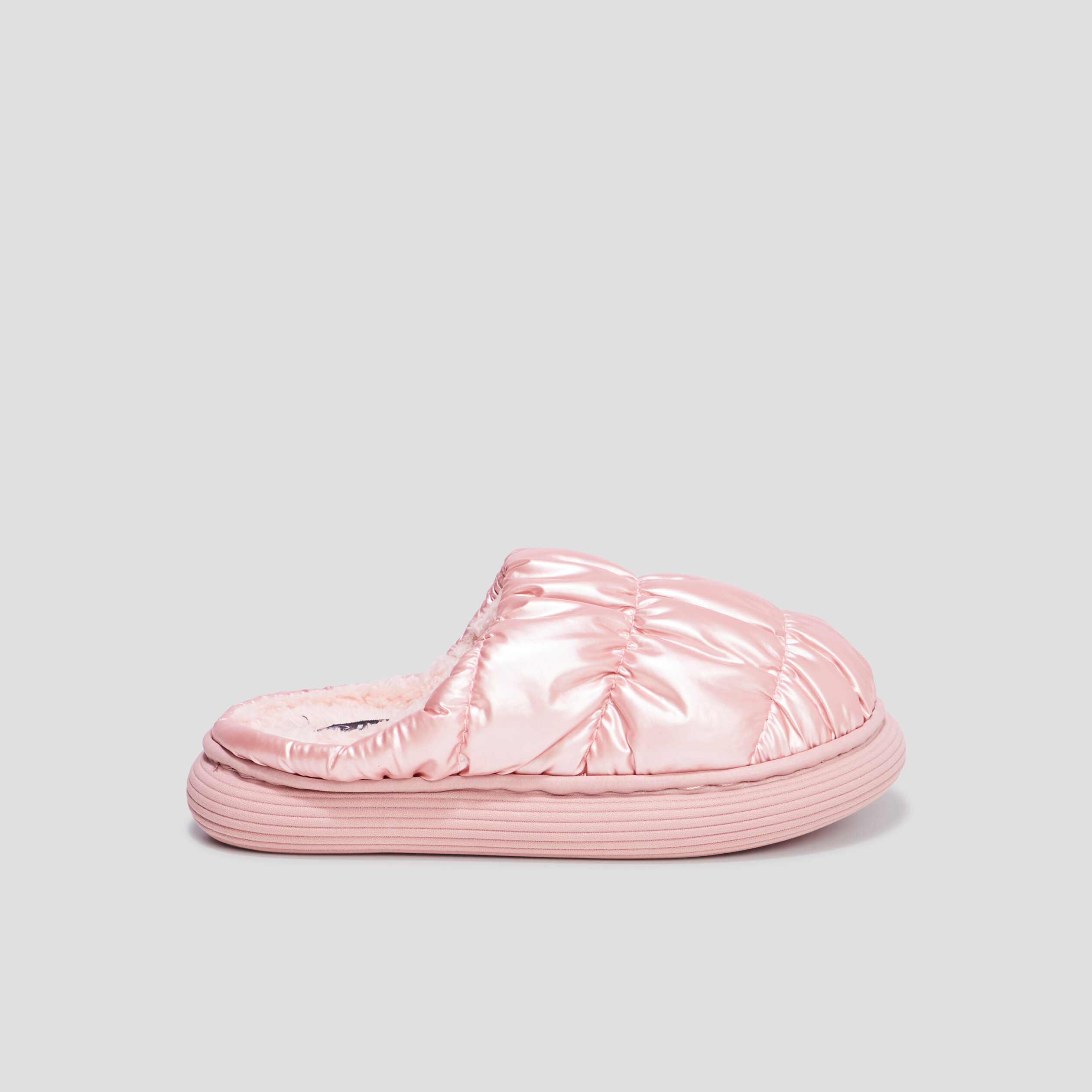 Chaussons mules matelassés Liberto rose fille
