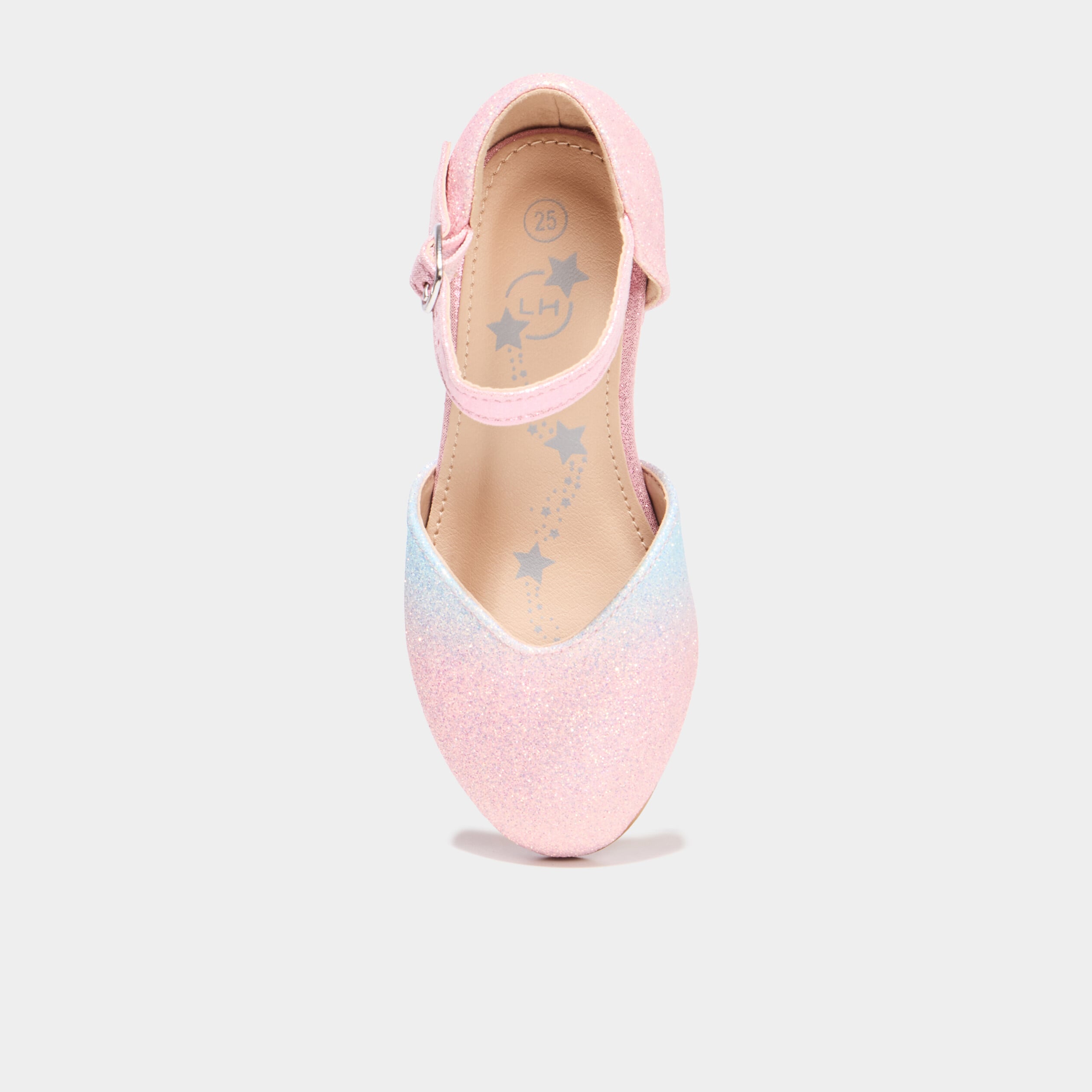 Babies c&eacute;r&eacute;monie &agrave; talons paillettes multicolore fille