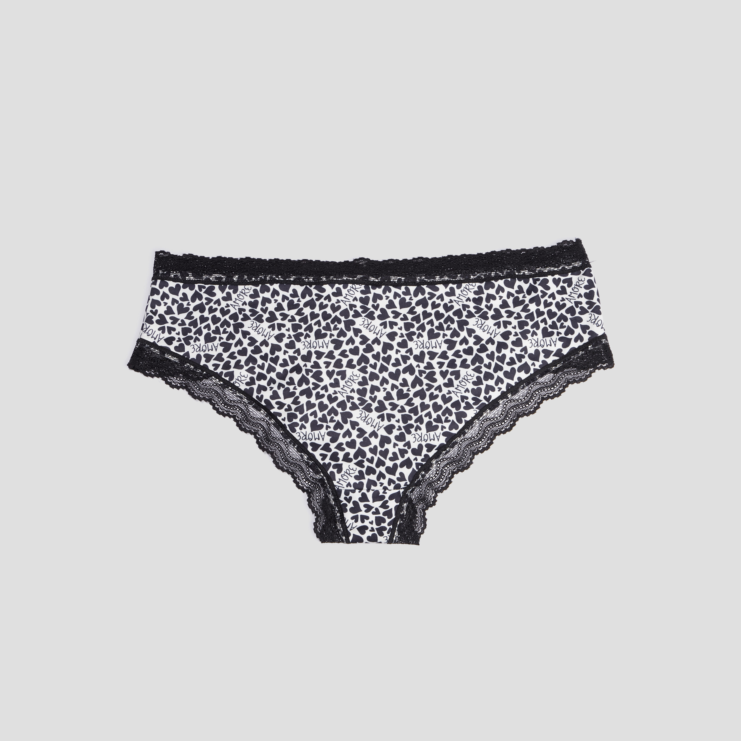 Lot 2 shortys microfibre ecru femme