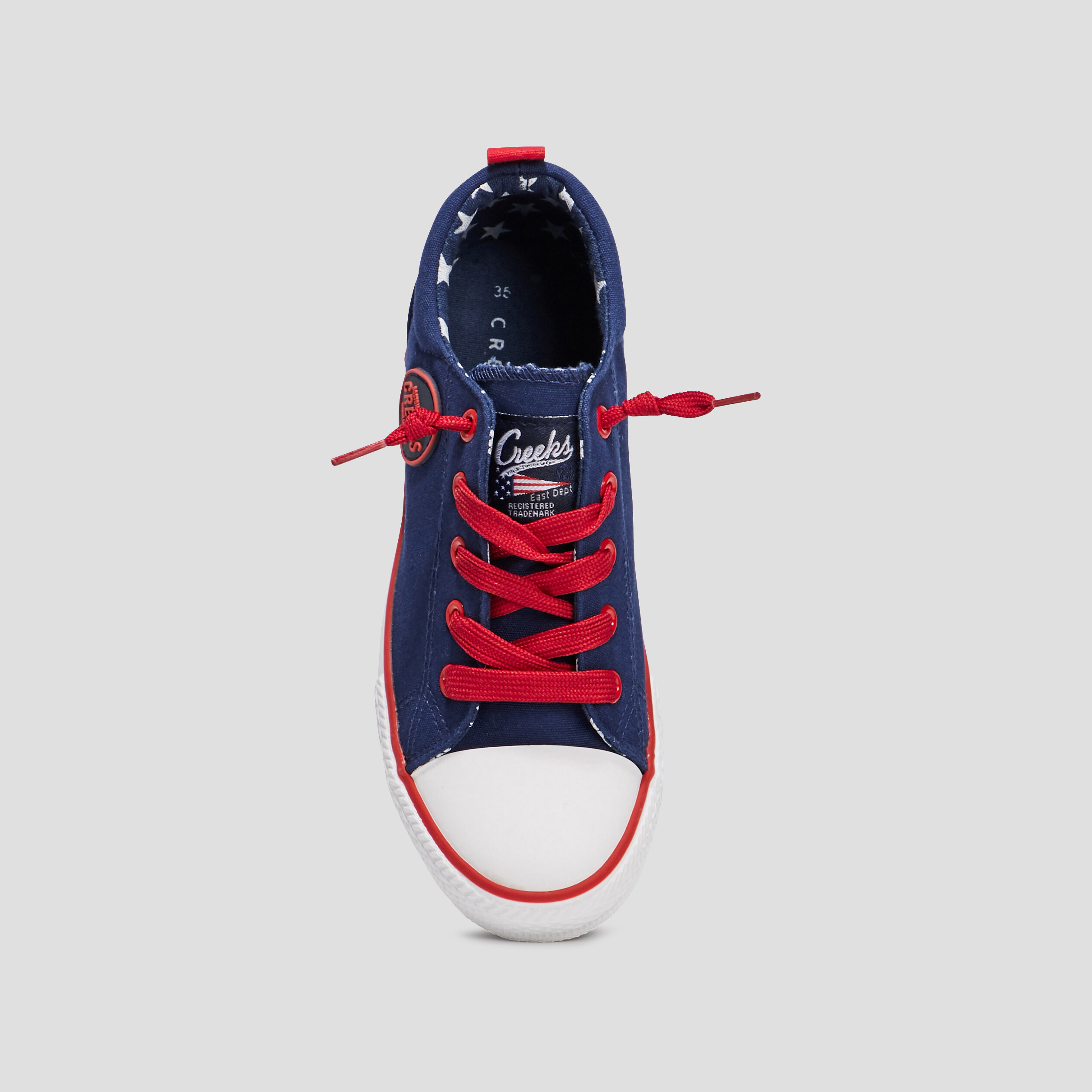 tennis en toile a lacets bleu garcon Tennis en toile à lacets bleu garçon