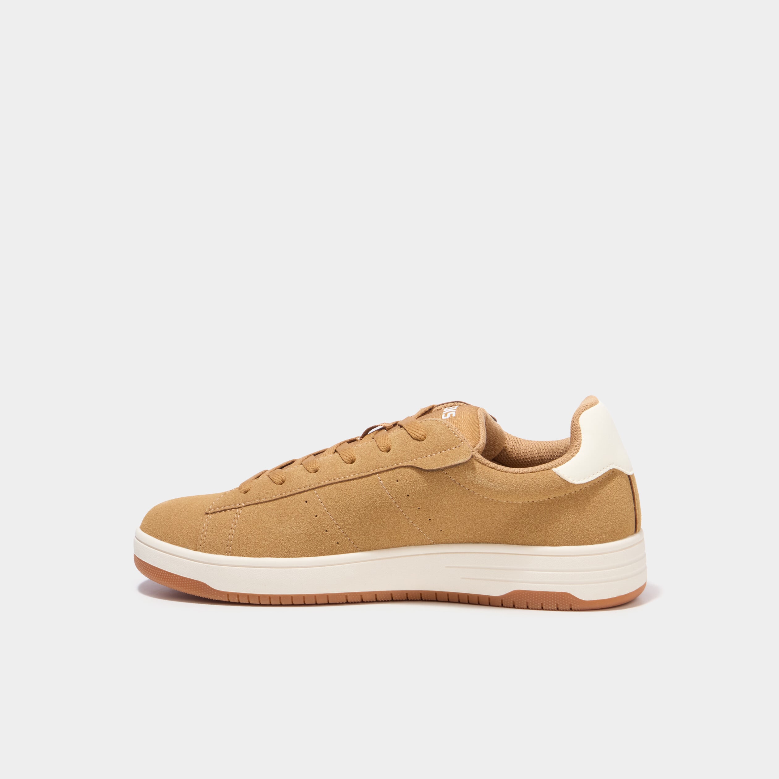 Tennis basses &agrave; lacets sable homme