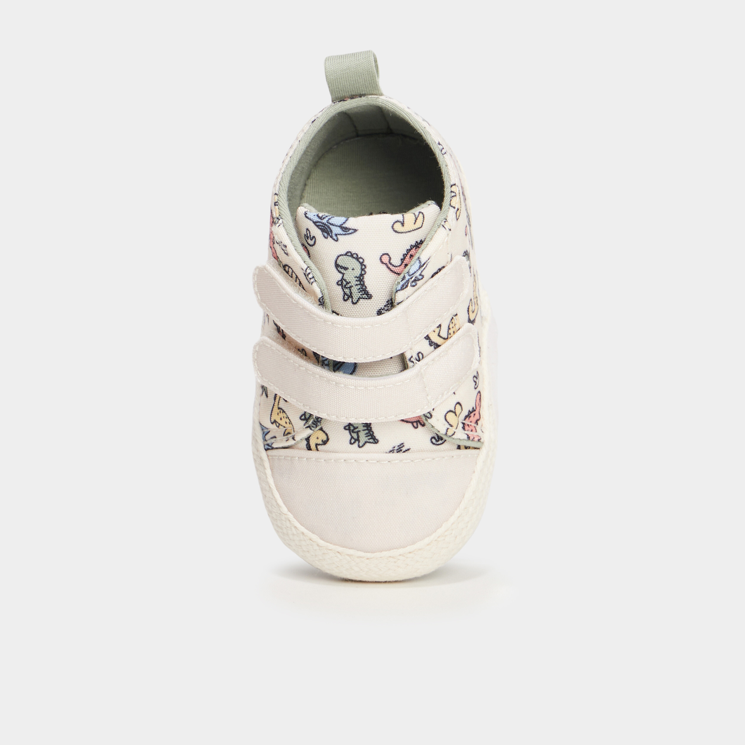 Bottons &agrave; scratchs semelle antid&eacute;rapante sable b&eacute;b&eacute; gar&ccedil;on