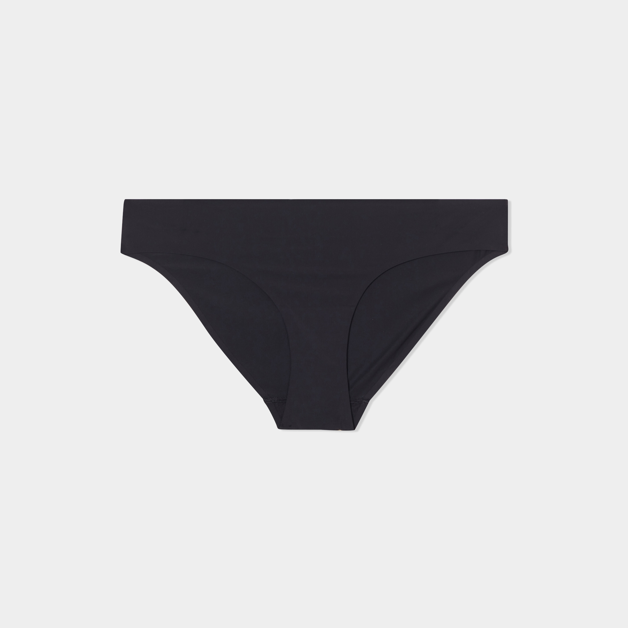 culotte microfibre sans coutures noir femme Culotte microfibre sans coutures noir femme