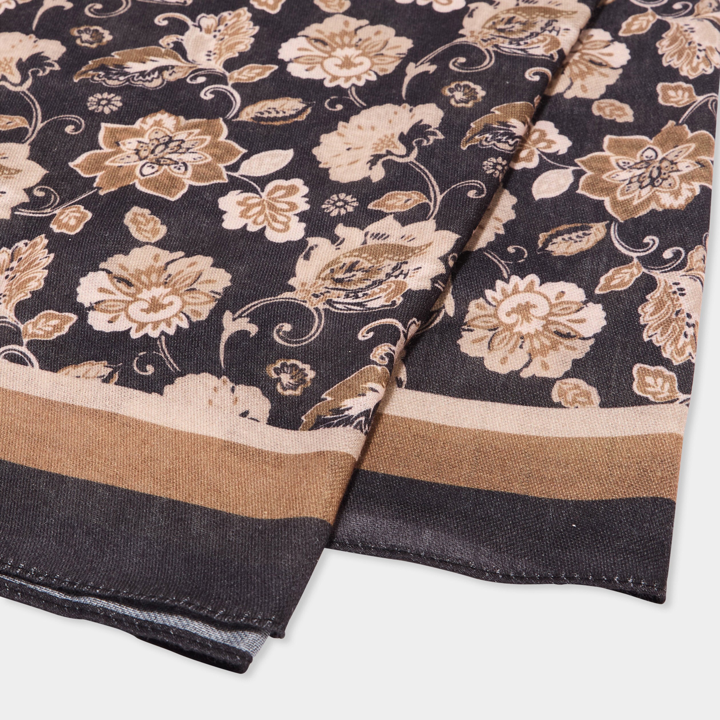 foulard noir femme Foulard noir femme